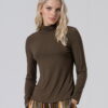 Camiseta Cuello Alto Verde SURKANA