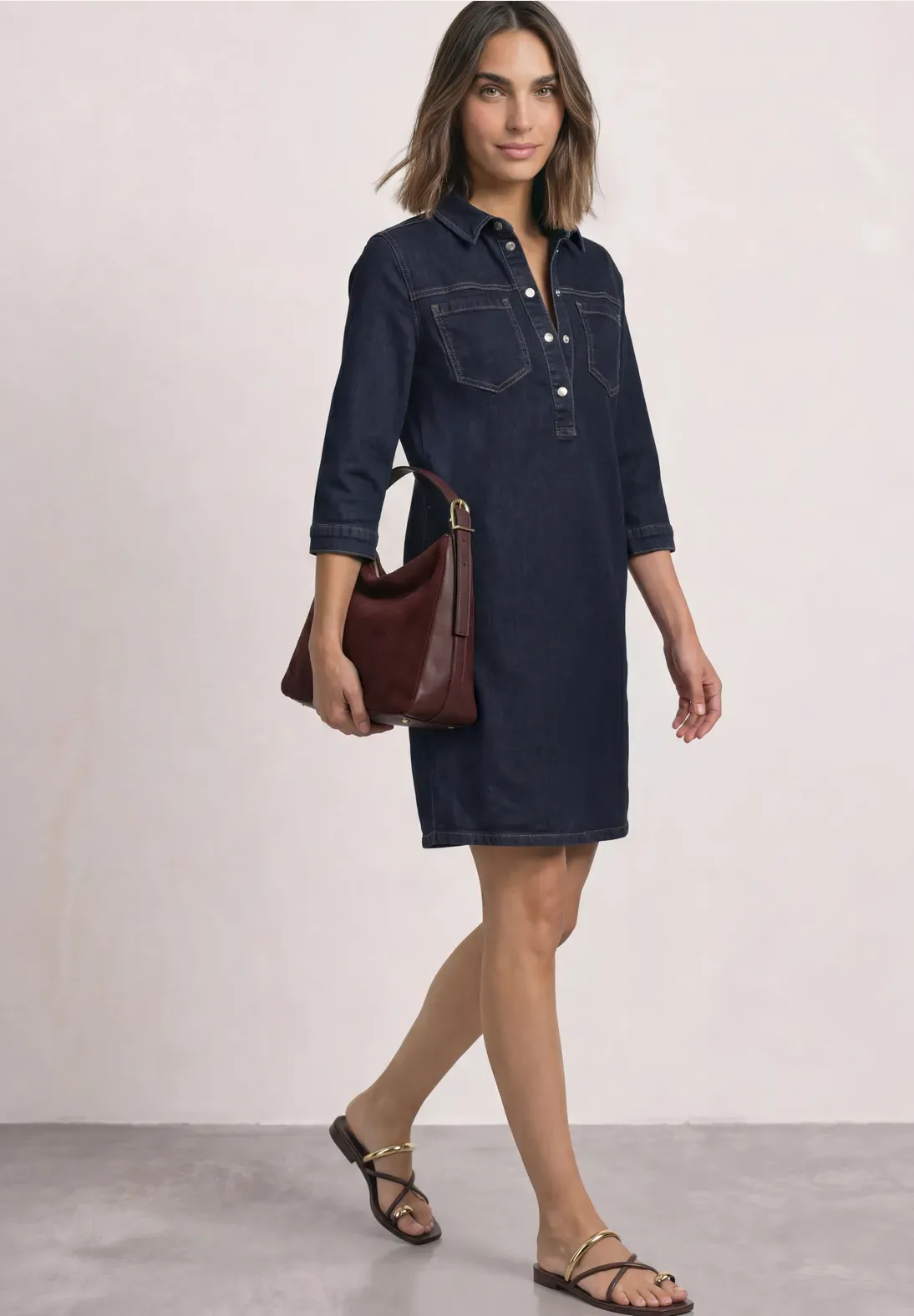 Vestido Vaquero Manga 3/4 STREETONE