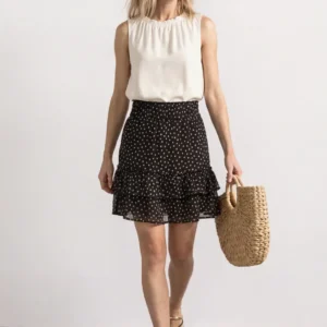 Falda Lunares Marrón STREETONE