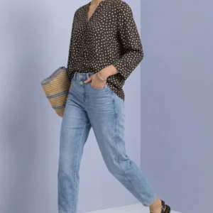 Blusa Lunares Marrón STREETONE