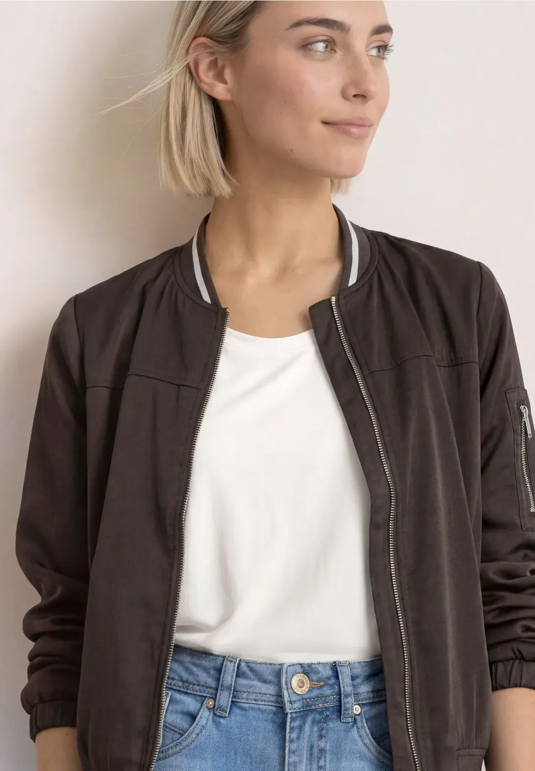 Bomber Satinada STREET ONE - Imagen 5