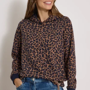 Sudadera Capucha Leopardo CECIL