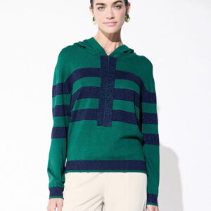 JERSEY RAYAS CAPUCHA VERDE LOLA CASADEMUNT