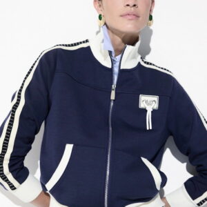 Chaqueta Sudadera Perlas Espalda LOLA CASADEMUNT