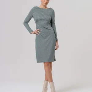 VESTIDO XIRO ESTAMPADO GRIS SURKANA