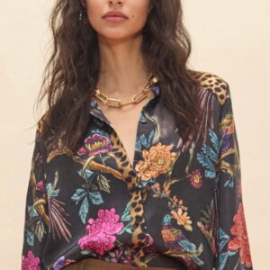 BLUSA ANIMAL PRINT Y FLORES LOLA CASADEMUNT