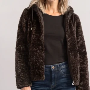 Chaqueta Peluche Capucha STREET ONE