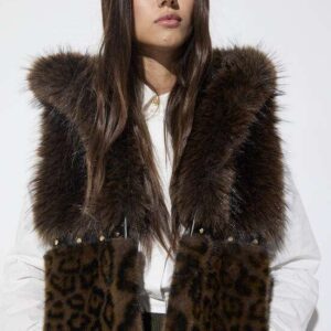 CHALECO PIEL MULTICOLOR LOLA CASADEMUNT